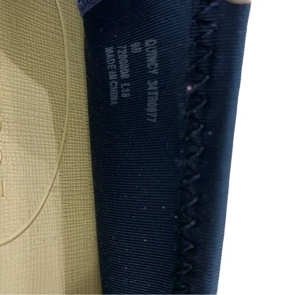 Taryn Rose | Espadrilles Blue Tan Size 9 Blue Rose Detail Comfort - Picture 6 of 7